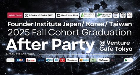 FI Japan/Korea/Taiwan 2025 Fall Cohort In-Person Graduation Party ...