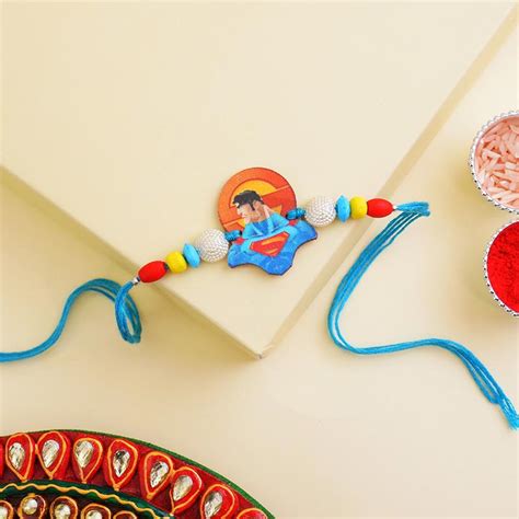 Send Kids Superman Rakhi for Brother Online - RKH22-104937 | Giftalove