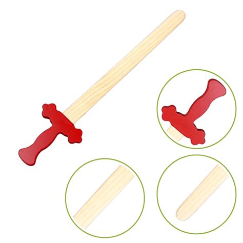 Wooden Sword for Kids Set of 1 | Safe & Durable Role-Play Toy – Kids Bestie