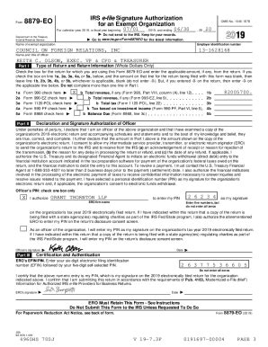 Fillable Online About Form 8879, IRS e-file Signature Authorization ...