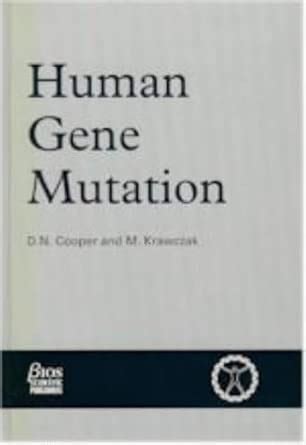 Buy Human Gene Mutation (Human Molecular Genetics S.) Book Online at ...