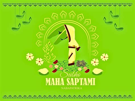 Maha Saptami 2025 | 29 September | Kola Bou Snan Muhurat And More ...
