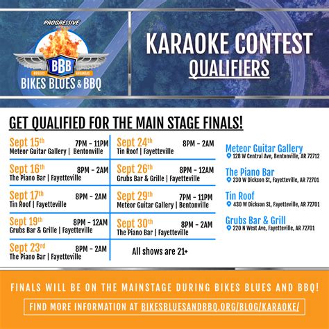 Bikes Blues & BBQ | Karaoke