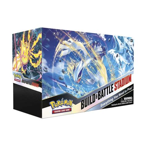 Pokémon TCG: Sword & Shield-Silver Tempest Build & Battle Stadium ...