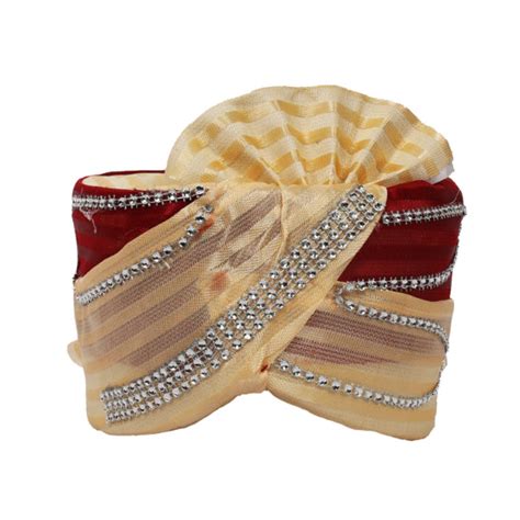 Turban - 6 x 10 Inch Dia | Kireedam/ Fancy Mukut/ Pagdi/ Crown for Dei