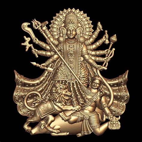 Goddess Durga 3D Models for 3D Printing