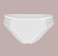 Bio-Hüftslip Lorelow weiß