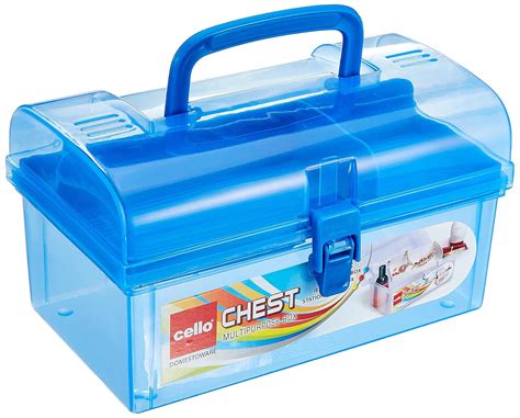 Cello Multi-Purpose Plastic Storage Box, Blue : Amazon.in: Home & Kitchen