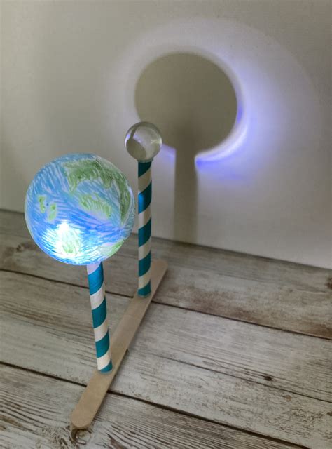 DIY Solar Eclipse Model - Little Bins for Little Hands