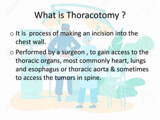 Image result for Exploratory Thoracotomy