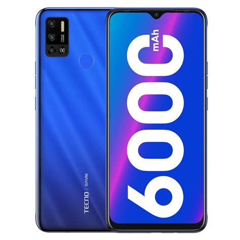 Tecno Spark 6 Air (Ocean Blue, 3GB RAM, 32GB Storage) Refurbished