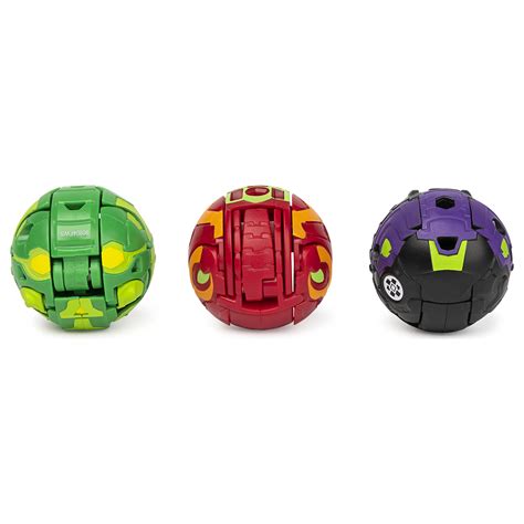 Bakugan Starter Pack 3-Pack, Dragonoid Ultra, Armoured Alliance ...