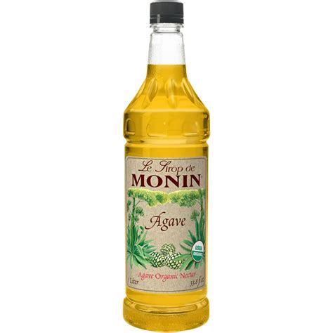 MONIN ORGANIC AGAVE NECTAR SYRUP 1L – Canteen Canada