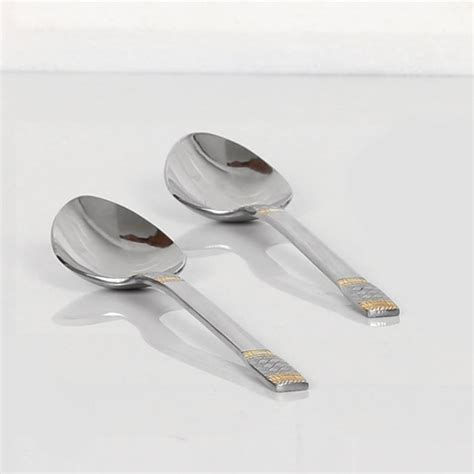 Buy FNS Celebration Dinner Spoon-Set Of 6 Pcs. from FNS at just INR 1160.0