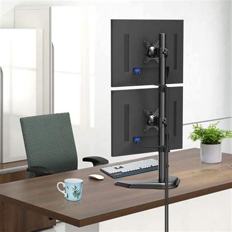 Dual Monitor Floor Stand