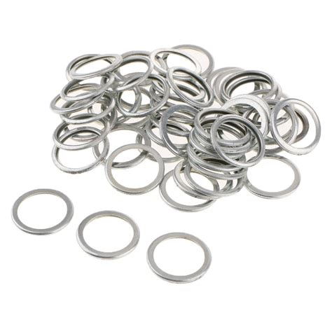 MSiwach 50pcs Engine Oil Drain Plug Washers Gaskets Rings for Subaru ...