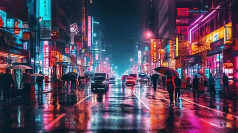 Rain Night City 的图像结果