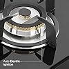 KAFF Built-in Hob/Hobtop 3 Burners with Auto Electric Ignition Glass ...