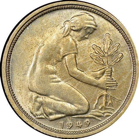 Germany - Federal Republic 50 Pfennig KM 104 Prices & Values | NGC
