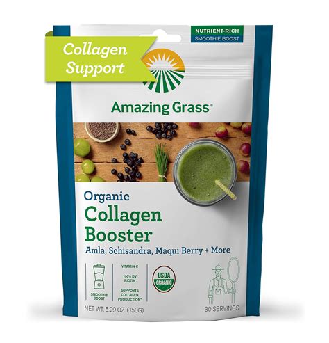 Amazing Grass Vegan Collagen Booster Smoothie Mix: India | Ubuy