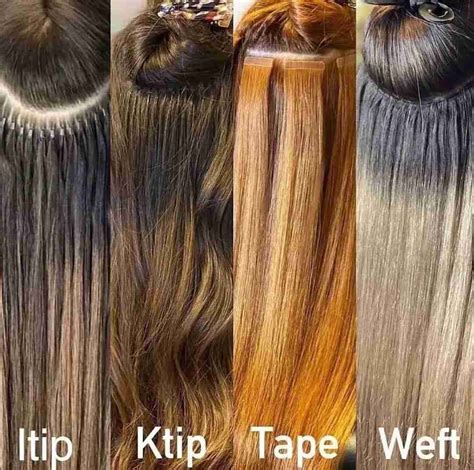 Different Types of Hair Extensions - Lush Hair Folk Salon