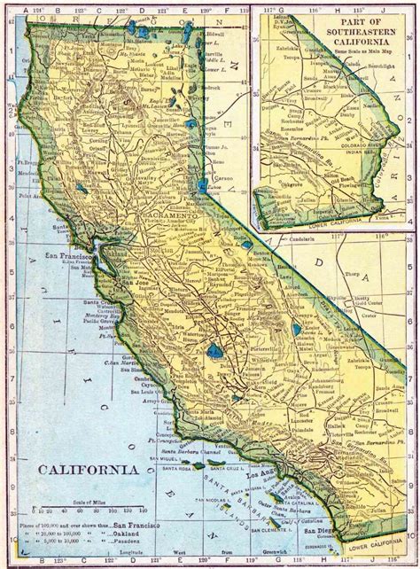 1910 California Census Map | Access Genealogy