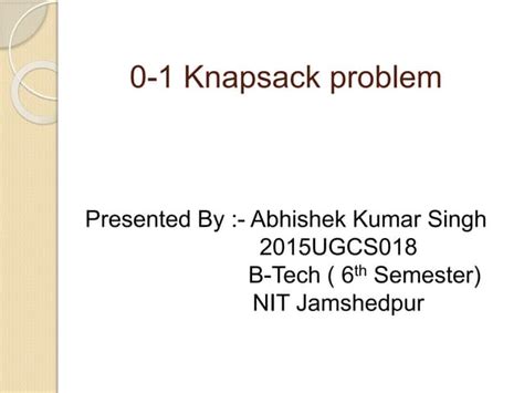 Image result for Backtracking Using 0 1 Knapsack