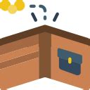 Empty wallet Icons & Symbols