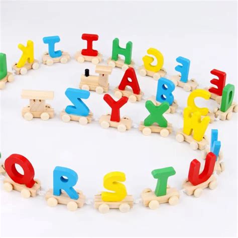 Wooden Alphabet Train - EKT2156 – Extrokids