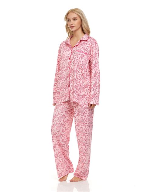 Lati Fashion Women's Pajamas Set, Long Sleeve Top and Pants, 2-Piece ...