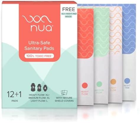 Buy PEESAFE Reusable Sanitary Pads | (3 Regular Pads + 1 Overnight Pad ...