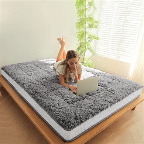Amazon.com: YOSHOOT 6 Inch Extra Thick Japanese Futon Floor Mattress ...