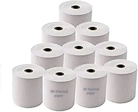 REVALS Rk Thermal Paper Rolls 3 Inch 80Mm (Width) X 50 Meter (Length ...