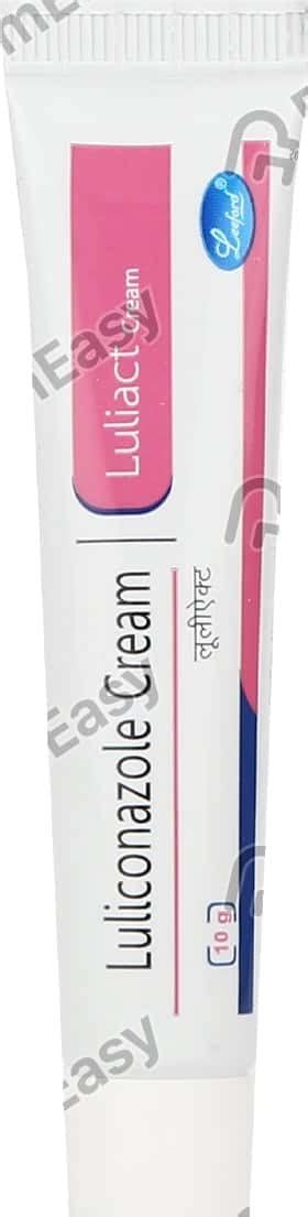 Luliact 1 %W/W Cream (10): Uses, Side Effects, Price & Dosage | PharmEasy