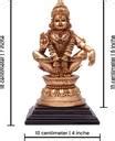 SASTHA MART Ayyappan Idol, Ayyappan Statue, Iyappan Decorative ...