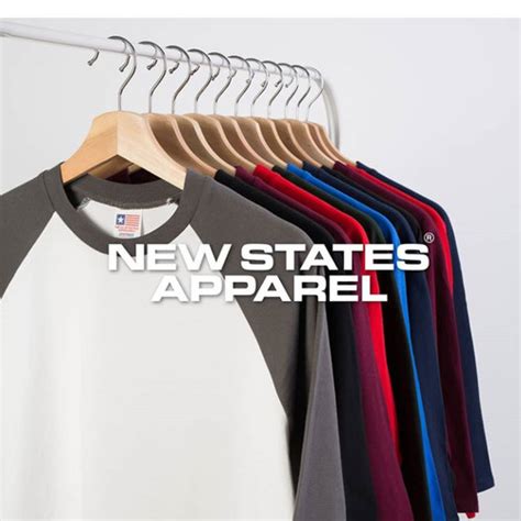 Jual Kaos Polos Raglan 3/4 New States Apparel Premium Cotton 7260 ...