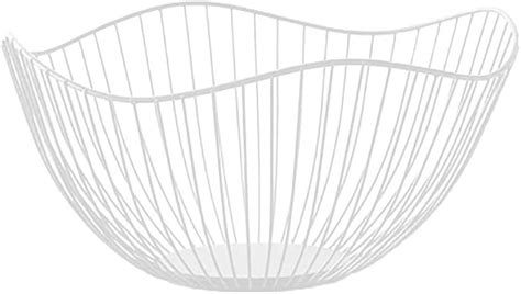 Buy AMDSS Nordic Irregular Iron Line Fruits Basket Snacks Tray Kitchen ...
