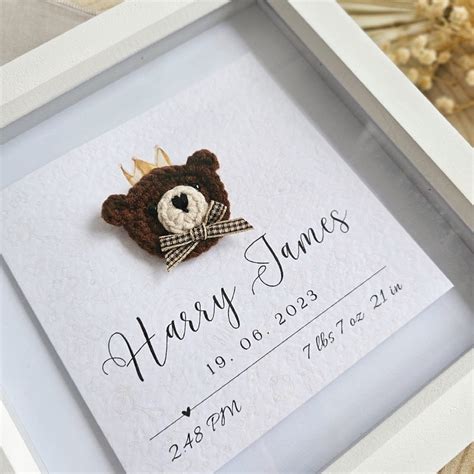Buy Baby Birth Detail Picture Frame Online In India - Etsy India