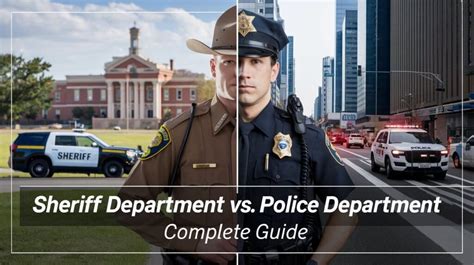 Sheriff Department Vs Police Department: Complete Guide