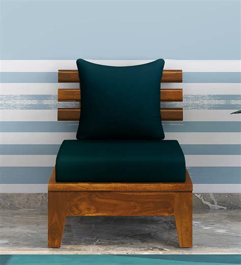 SMF Industry Pallet Wooden Single 1 Seater Sofa for Living Room in ...