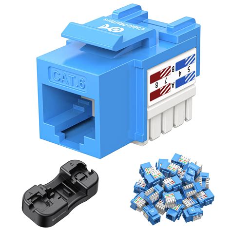 Cable Matters Ul Listed 50 Pack 10gbps Cat6 Keystone Jacks | Desertcart ...