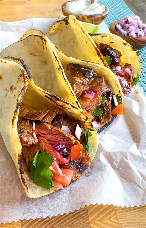 Tacos Al Carbon (Easy Video Recipe)