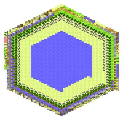 Data Analysis and Pixel Art of Towns and Cities in Pokemon