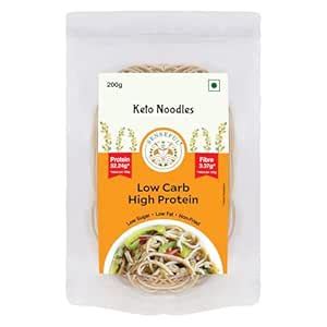 SENSEFUL Keto Noodles - High Protein, Low Sugar, Zero Maida & Non-Fried ...