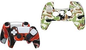 PSS 2Pack Silicone Cover for PS5 Controller Skin Soft Rubber Protective ...