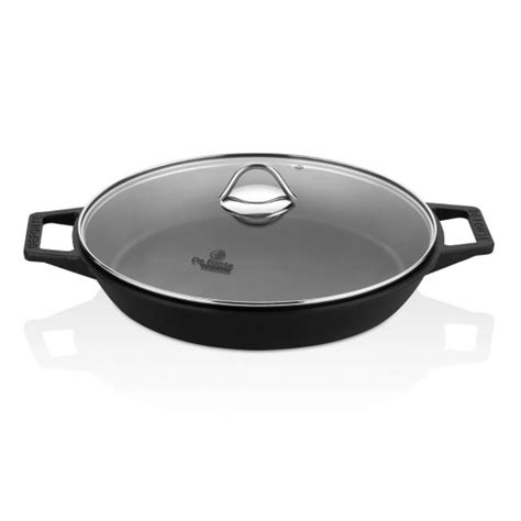 DEFONTE Kapaklı Döküm Kızartma Tavası 36 cm - fiyat, nalburdavar