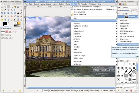 Image result for How to Apply Watermark Using GIMP Using Windows