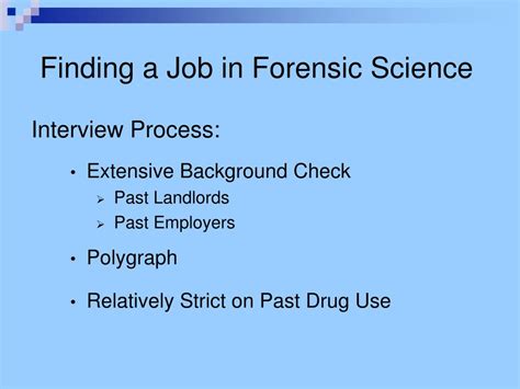 Forensic Science Job Openings 的图像结果