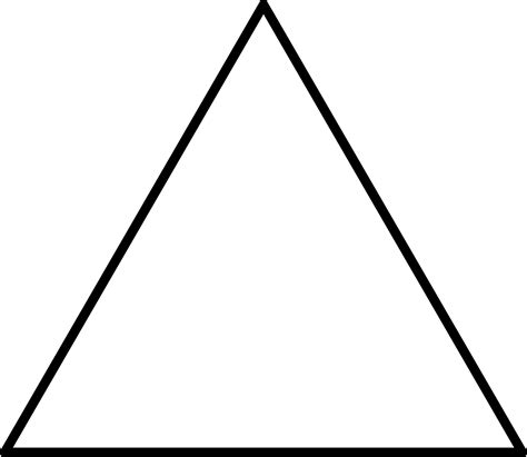 Image result for Large Triangle Template