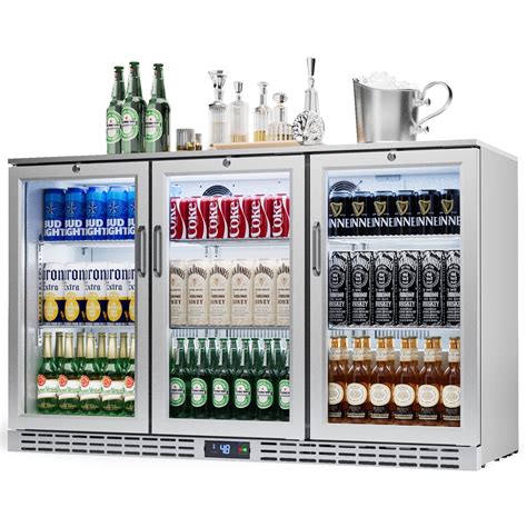 Coolake 53 inch 11.7 cu.ft Back Bar Cooler Commercial Counter Height ...